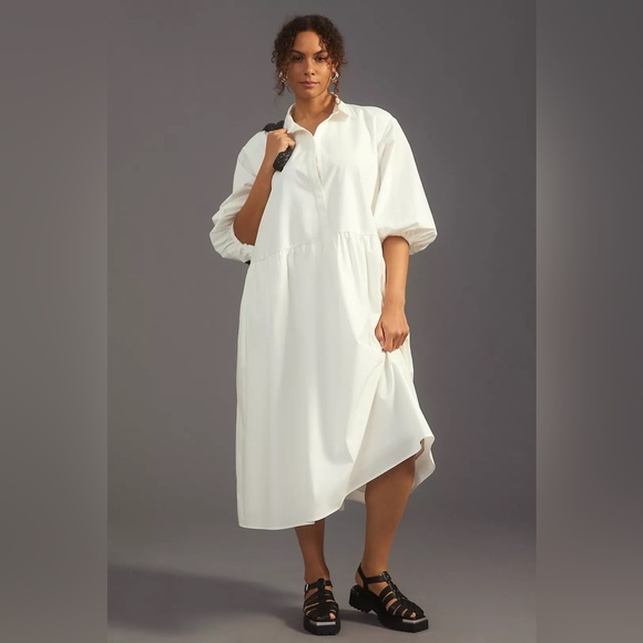 Anthropologie Dresses & Skirts - Mare Mare x Anthropologie Shirt Dress in White
